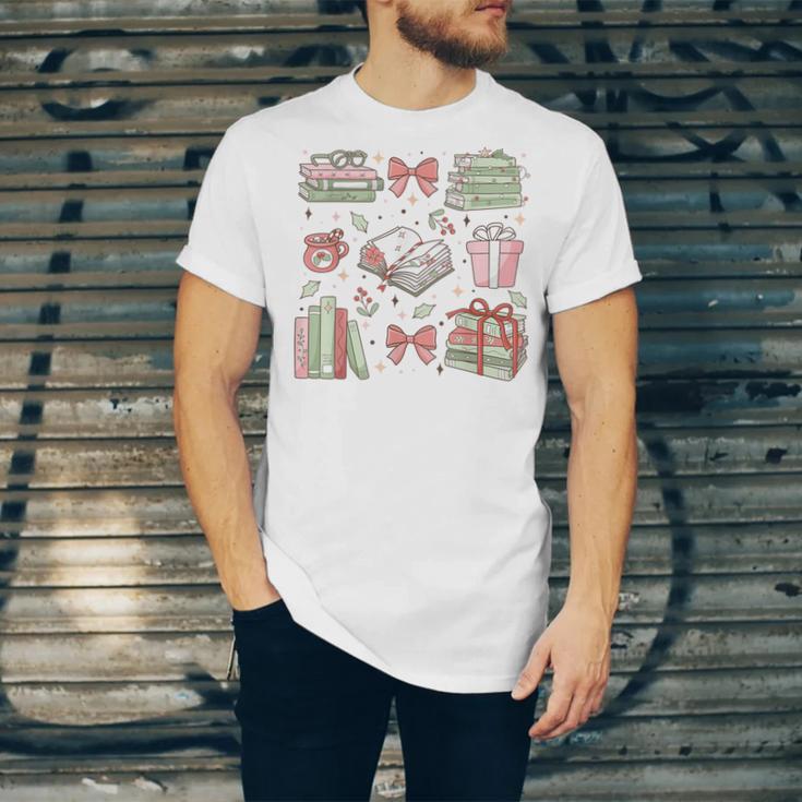 Christmas Book Lover Reading Reader Men Women Kids Xmas Unisex Jersey T-Shirt Christmas Book Lover Reading Reader Men Women Kids Xmas Unisex Jersey T-Shirt