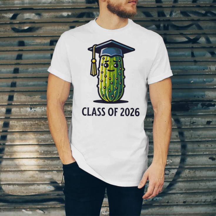 Class Of 2026 Graduation Pickle Trendy Graduate Humor Unisex Jersey T-Shirt