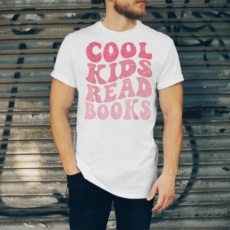 Cool Kids Read Books Library Book Reader Book Nerd Unisex Jersey T-Shirt