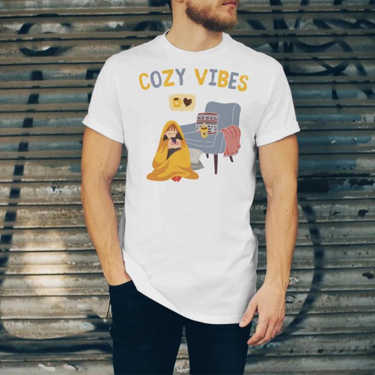 Cozy Vibes Atmospheric Introvert Unisex Jersey T-Shirt
