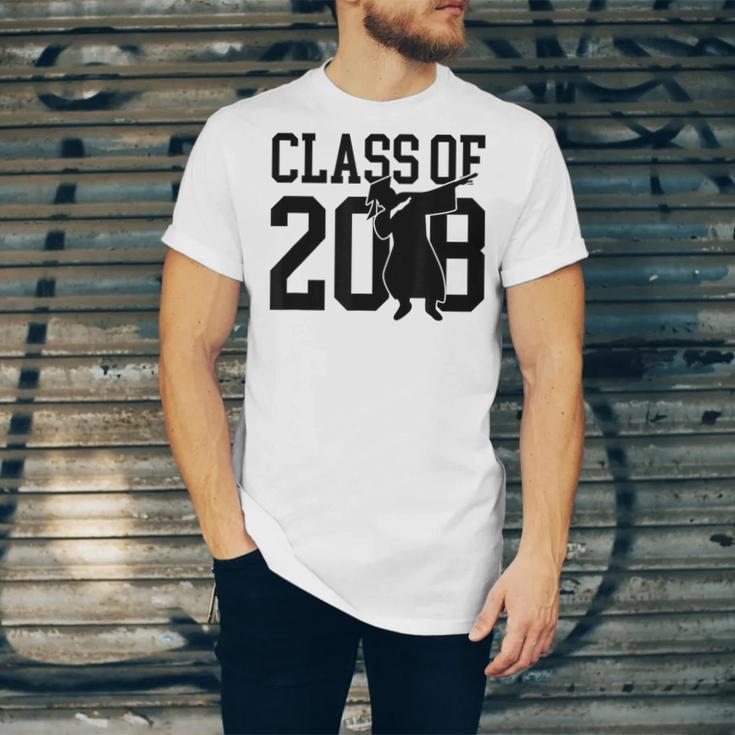 Dabbing Graduation Shirt Class Of 2018 Unisex Jersey T-Shirt