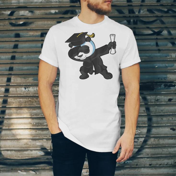 Dabbing Panda Bear Graduation Senior 2019 Shirt Unisex Jersey T-Shirt