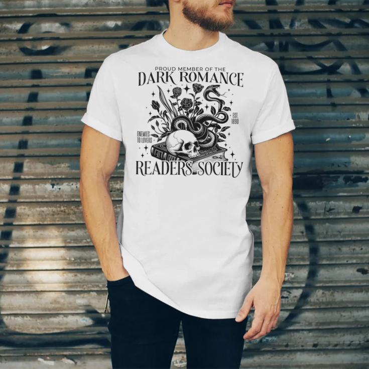 Dark Romance Books Lover Bookish Bookworm Gothic Aesthetic Unisex Jersey T-Shirt Dark Romance Books Lover Bookish Bookworm Gothic Aesthetic Unisex Jersey T-Shirt