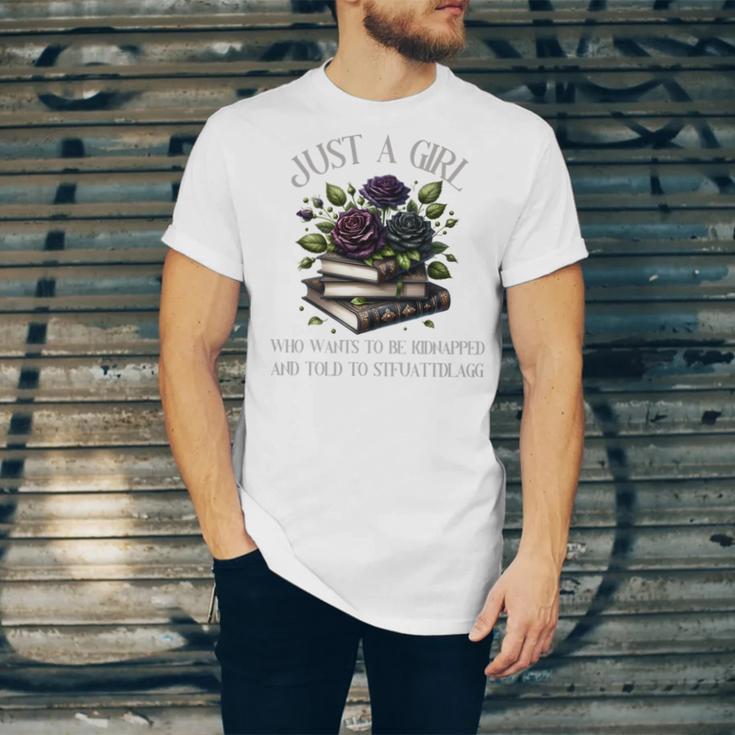 Dark Romance Women Smutt Book Lover Merch STFUATTDLAGG Good Unisex Jersey T-Shirt Dark Romance Women Smutt Book Lover Merch STFUATTDLAGG Good Unisex Jersey T-Shirt