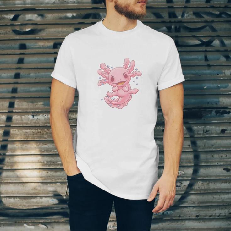 Most Days I Just Wanna Be An Axolotl Salamander Introvert Unisex Jersey T-Shirt