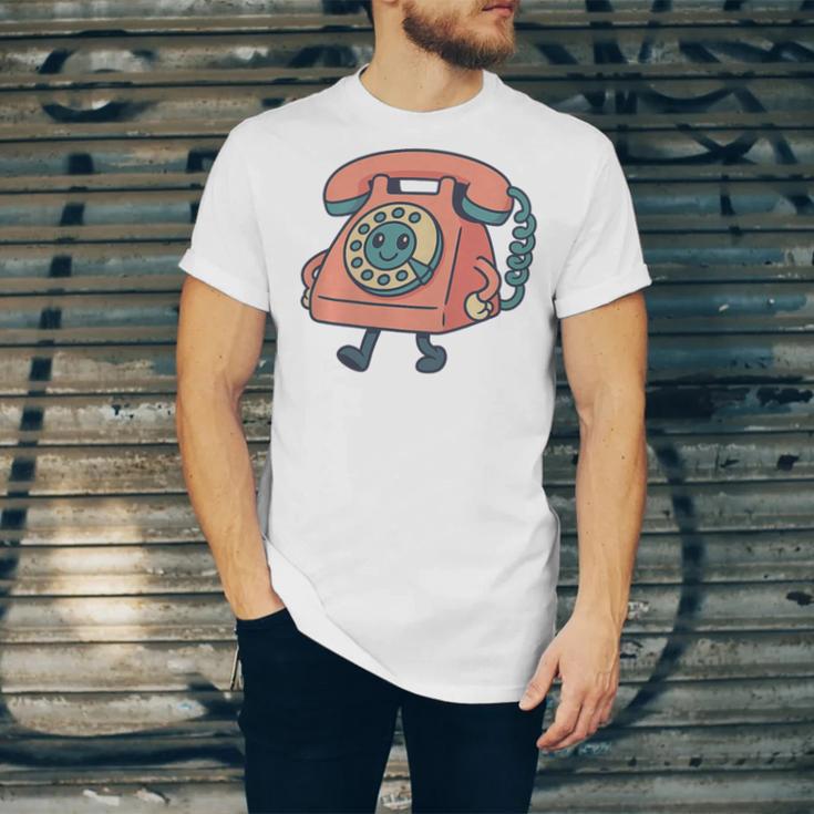 Dial It Back Retro Tech Nostalgia Vintage Premium Tri-Blend Unisex Jersey T-Shirt