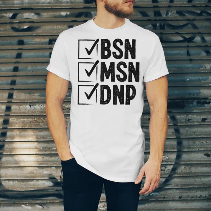 DNP Doctor MSN BSN DNP Nurse DNP Degree Graduation Unisex Jersey T-Shirt