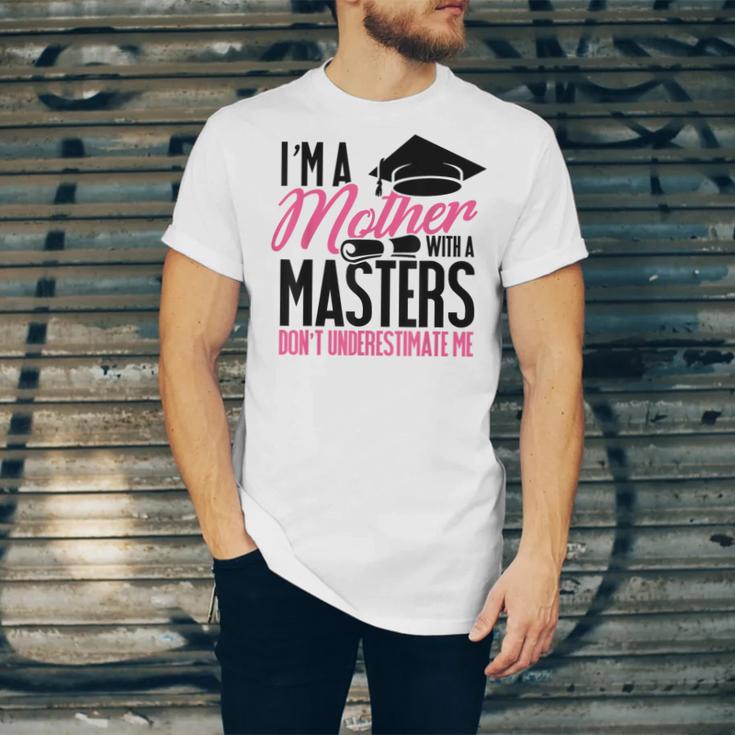 Don't Under Estimate Me Mother Tee Graduation TShirt For Mom Unisex Jersey T-Shirt