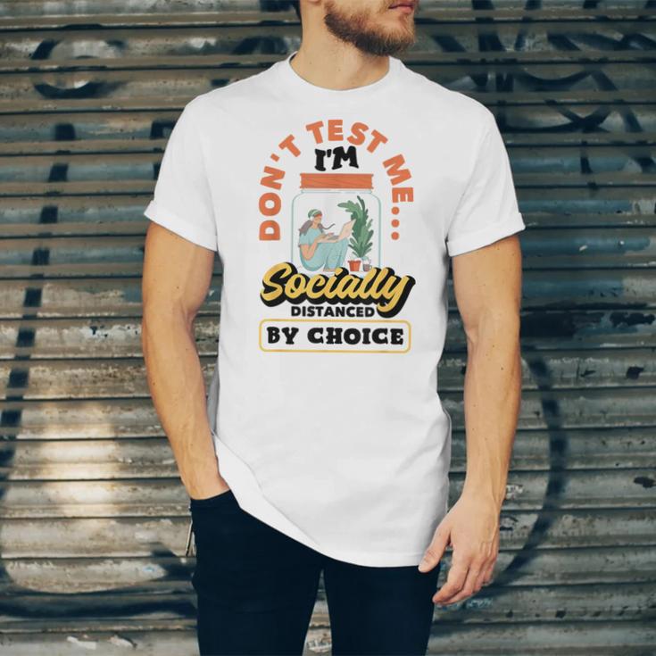 Don't Test Me Introvert's Unisex Jersey T-Shirt Don't Test Me Introvert's Unisex Jersey T-Shirt