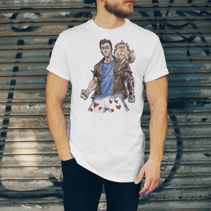 Dungeon Crawler Carl Sketchbook Princess Donut And Carl Book Unisex Jersey T-Shirt Dungeon Crawler Carl Sketchbook Princess Donut And Carl Book Unisex Jersey T-Shirt