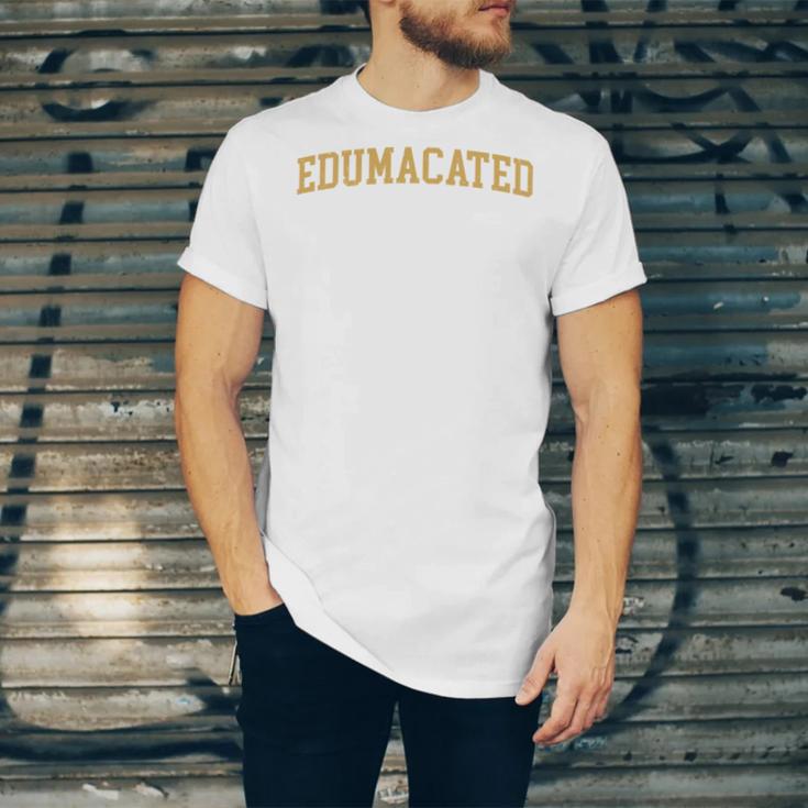 Edumacated Grad College Graduation Unisex Jersey T-Shirt