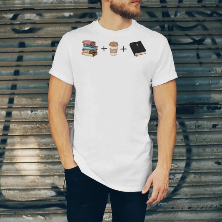 Everything a Girl Needs Books Coffee Jesus Unisex Jersey T-Shirt