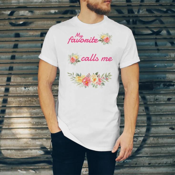 My Favorite Teacher Calls Me Mom Graduation Unisex Jersey T-Shirt