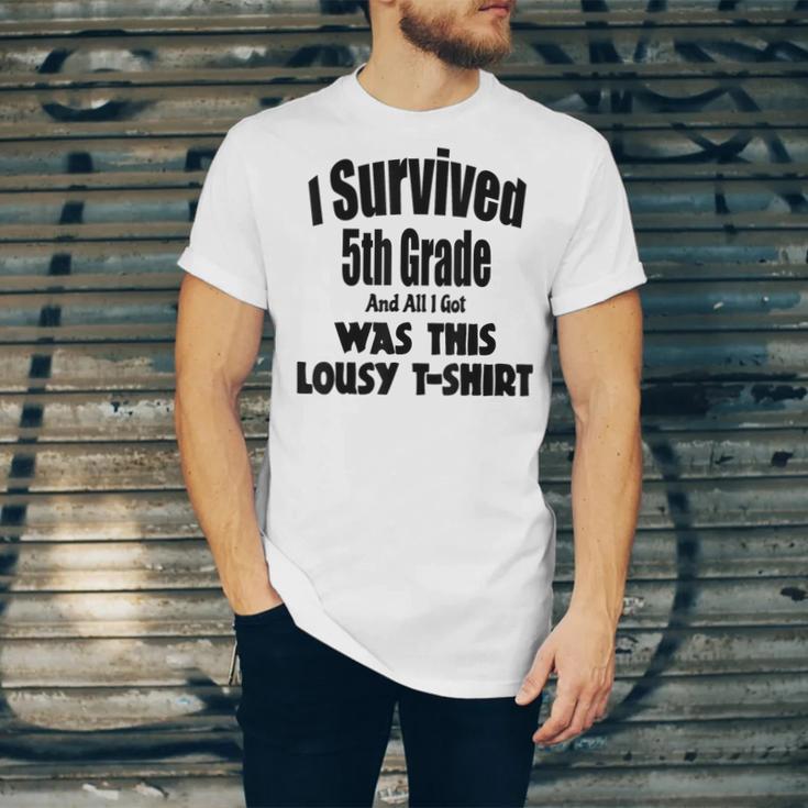 Fifth 5th Grade Graduation Shirt Child Graduate Education Unisex Jersey T-Shirt