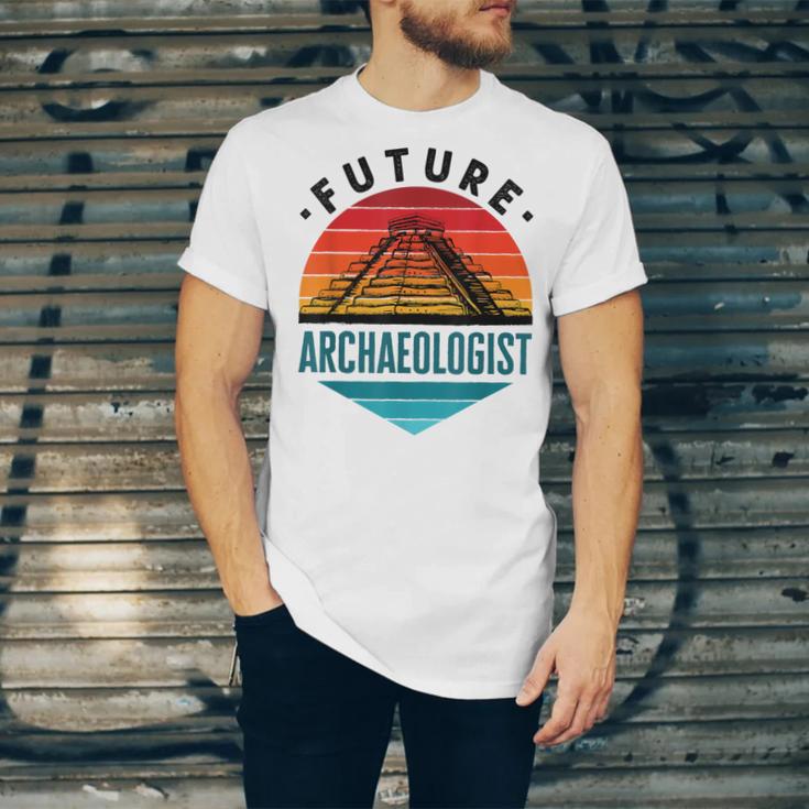 Future Archaeologist Pyramid Archaeology Student Graduation Unisex Jersey T-Shirt