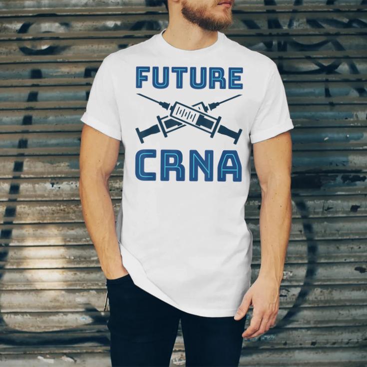 Future CRNA Nurse Anesthetist Student Nursing RN Graduation Unisex Jersey T-Shirt