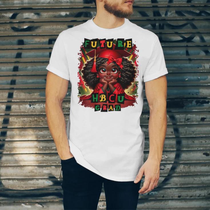 Future HBCU Grad History Girl Graduation HBCU Unisex Jersey T-Shirt