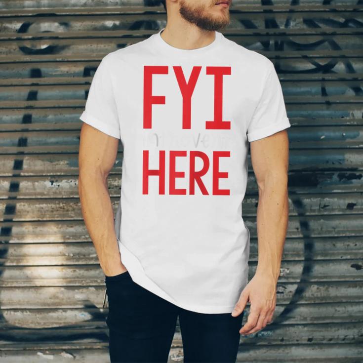 Fyi Introvert Here Raglan Baseball Tee Unisex Jersey T-Shirt