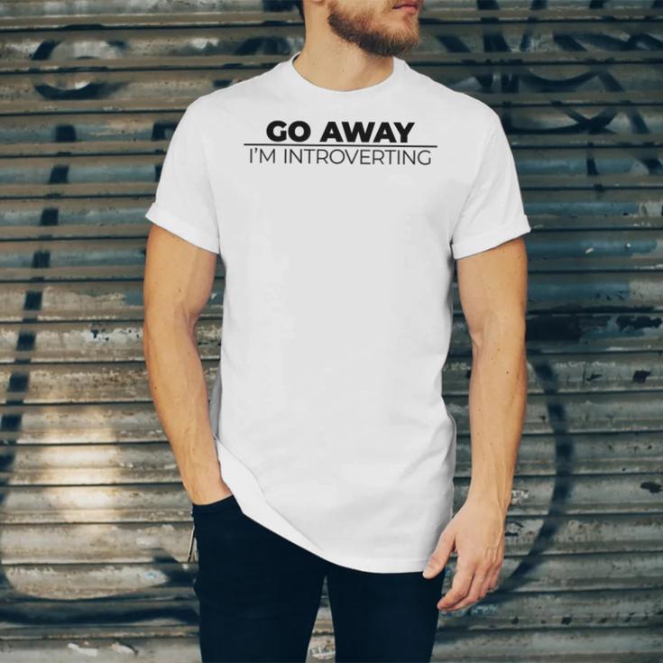 Go Away I'm Introverting Unisex Jersey T-Shirt