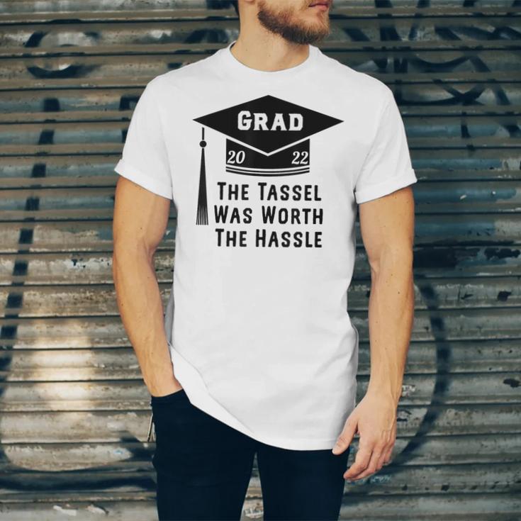 Grad 2022 Graduation Tassel Was Worth The Hassle Unisex Jersey T-Shirt
