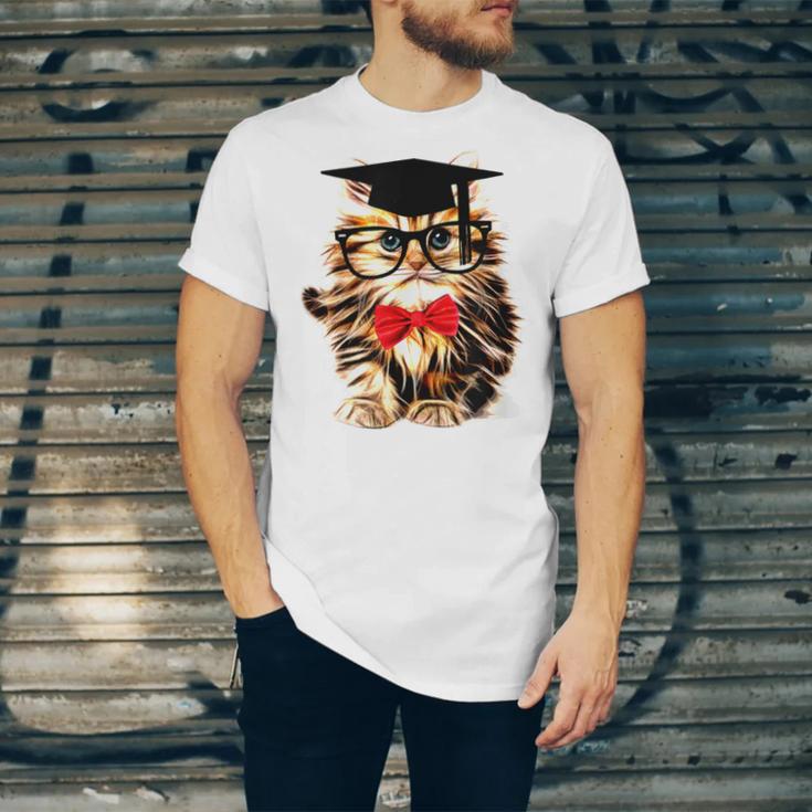 Graduation Cat Class Of 2023 Unisex Jersey T-Shirt