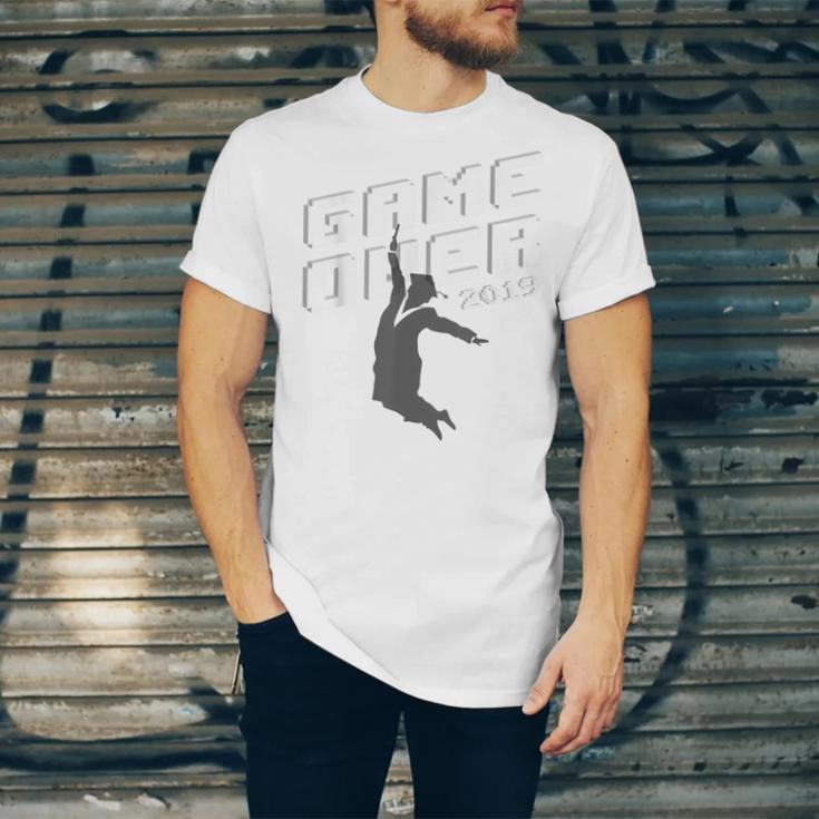 Graduation Shirt Senior Gamer T-Shirt 2019 Grad Gift Unisex Jersey T-Shirt