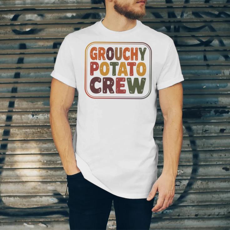 Grouchy Potato Crew Introvert Sarcasm Premium Tri-Blend Unisex Jersey T-Shirt Grouchy Potato Crew Introvert Sarcasm Premium Tri-Blend Unisex Jersey T-Shirt