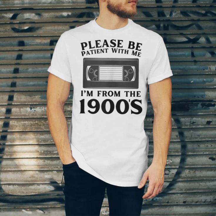Over The Hill Please Be Patient I'm From The 1900s VHS Unisex Jersey T-Shirt Over The Hill Please Be Patient I'm From The 1900s VHS Unisex Jersey T-Shirt