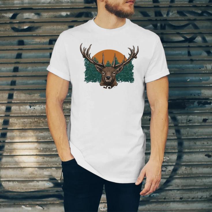 Hunting Is My Escape Introvert Hunter Antisocial Unisex Jersey T-Shirt