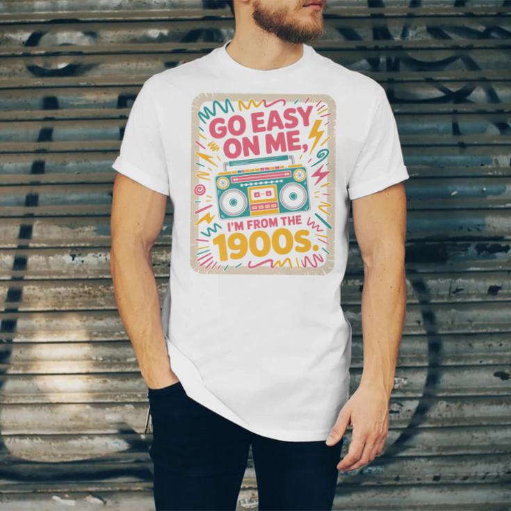 I'm From The 1900s 80s Millennial Boom Box Radio Premium Unisex Jersey T-Shirt