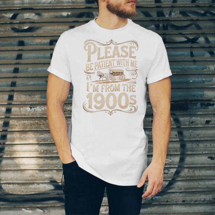 I'm From The 1900s Old Humor Boomer Dad Father's Day Premium Unisex Jersey T-Shirt I'm From The 1900s Old Humor Boomer Dad Father's Day Premium Unisex Jersey T-Shirt