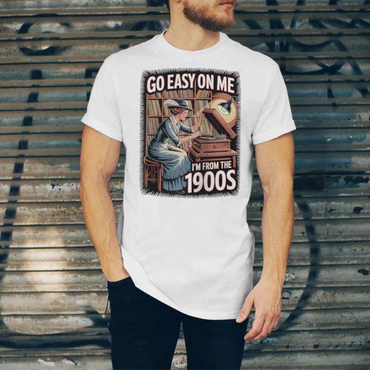 I'm From The 1900s Vinyl Record Lover For Women Raglan Baseball Tee Unisex Jersey T-Shirt I'm From The 1900s Vinyl Record Lover For Women Raglan Baseball Tee Unisex Jersey T-Shirt