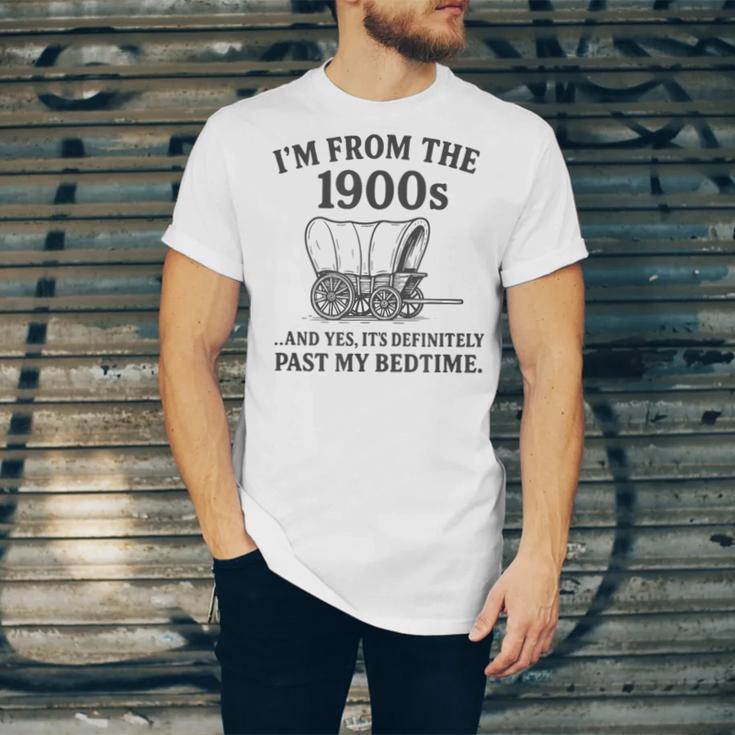 I'm From The 1900s And Yes It's Definitely Past By Bedtime Unisex Jersey T-Shirt