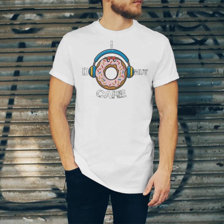 Introvert Music Lover Donuts Sarcastic Unisex Jersey T-Shirt Introvert Music Lover Donuts Sarcastic Unisex Jersey T-Shirt