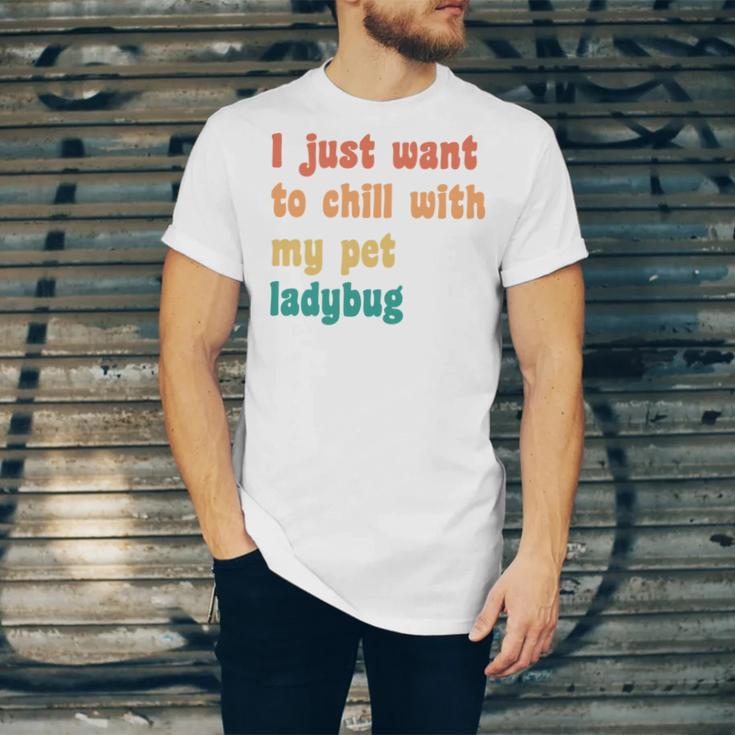 Introvert Pet Ladybug Mom Unisex Jersey T-Shirt Introvert Pet Ladybug Mom Unisex Jersey T-Shirt