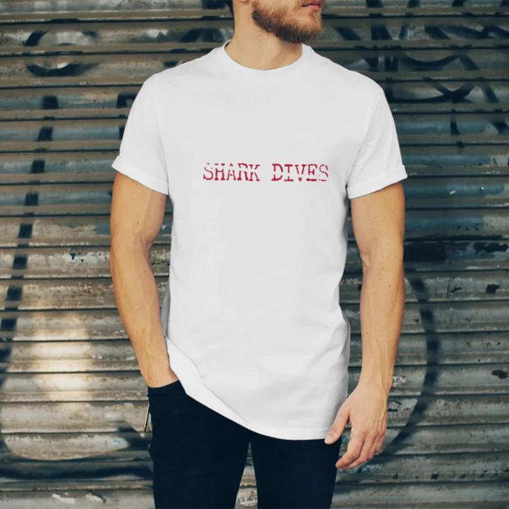Introvert But Willing To Discuss Shark Dives Scuba Diving Unisex Jersey T-Shirt