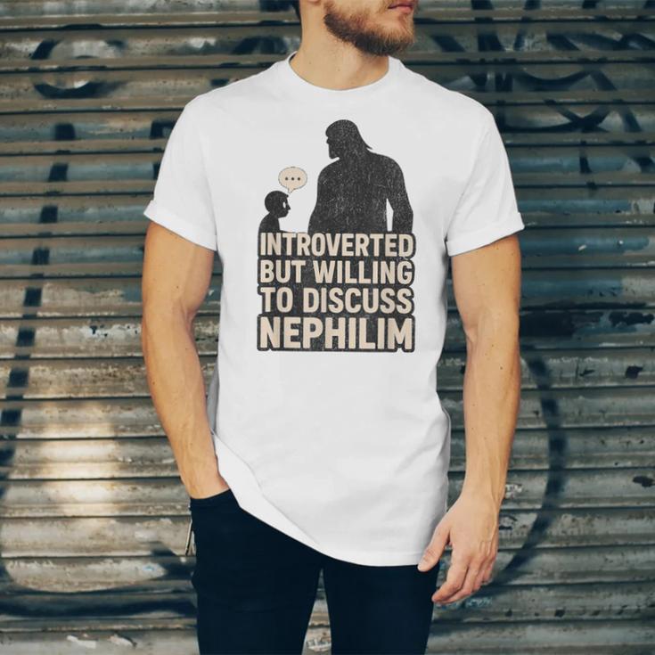 Introverted But Willing To Discuss Nephilim Tee Unisex Jersey T-Shirt Introverted But Willing To Discuss Nephilim Tee Unisex Jersey T-Shirt