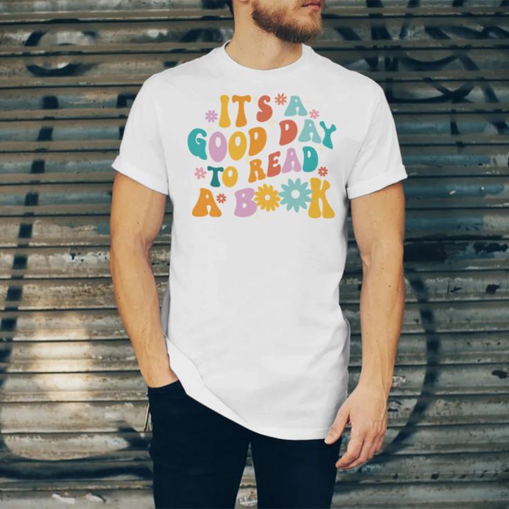 It’s A Good Day To Read A Book Reading Bookworm Reader Unisex Jersey T-Shirt