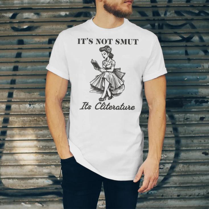 It's Not Smut It's Literature Smut Book Reader Unisex Jersey T-Shirt It's Not Smut It's Literature Smut Book Reader Unisex Jersey T-Shirt