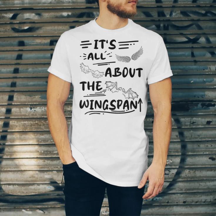 It's All About The Wingspan For Book Lover Unisex Jersey T-Shirt It's All About The Wingspan For Book Lover Unisex Jersey T-Shirt