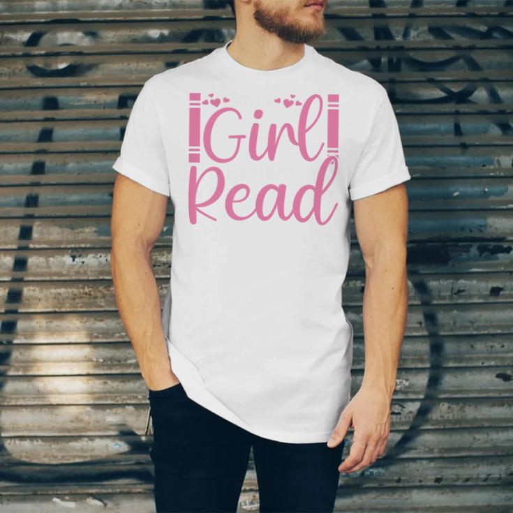 Just A Girl Who Loves To Read Book Lover Reading Books Unisex Jersey T-Shirt