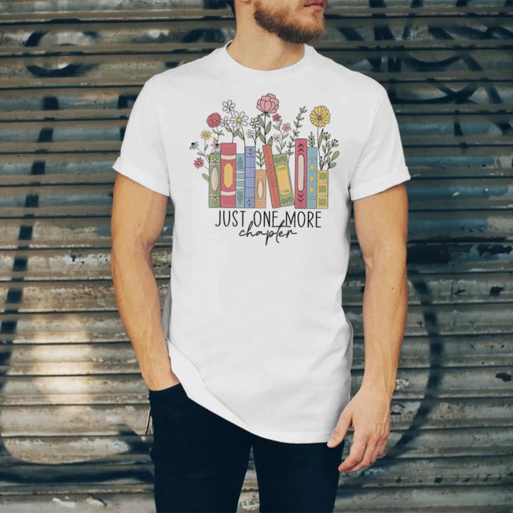 Just One More Chapter Book Lovers For Women Unisex Jersey T-Shirt