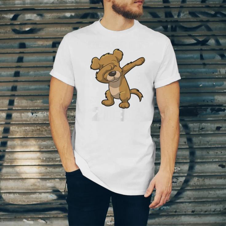 Kids Class Of 2031 Shirt Graduation Dabbing Dog Shirt Unisex Jersey T-Shirt