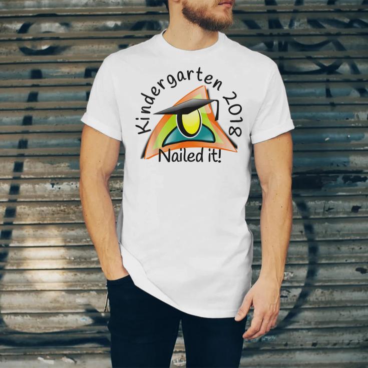 Kids Kindergarten 2018 Nailed It Graduation Unisex Jersey T-Shirt