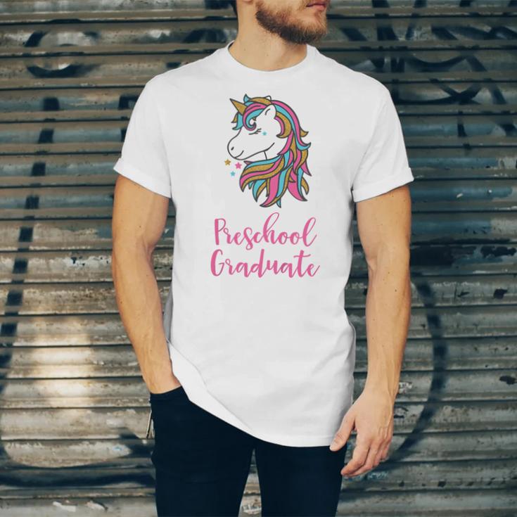 Kids Unicorn Preschool Graduation Unisex Jersey T-Shirt