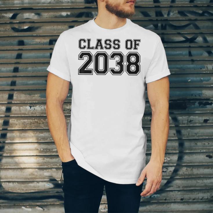 Kindergarten Class Of 2038 First Day School Graduation Unisex Jersey T-Shirt