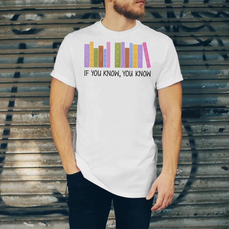 If You Know You Know 6 7 Reading Books Lovers Unisex Jersey T-Shirt If You Know You Know 6 7 Reading Books Lovers Unisex Jersey T-Shirt