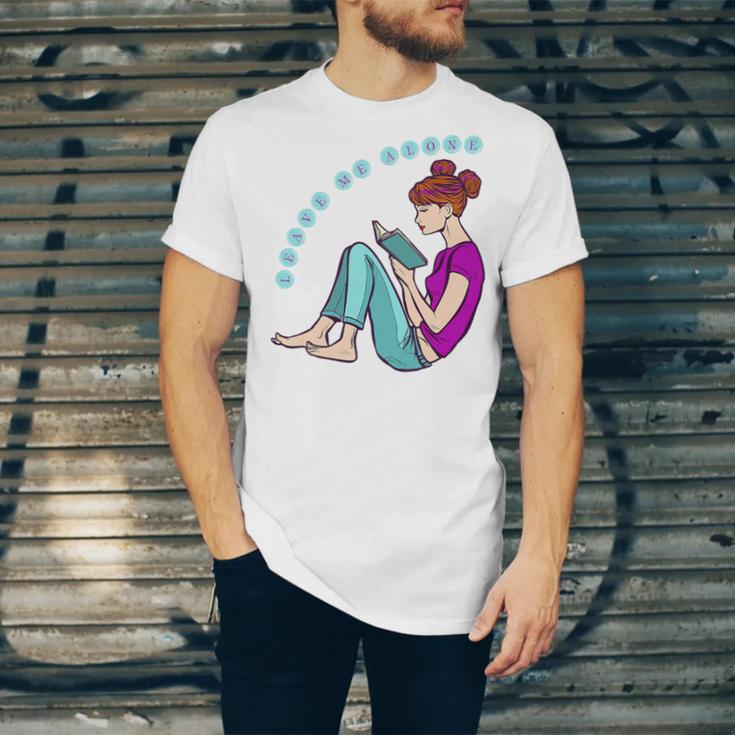Leave Me Alone I'm Reading a Book For Bookworms Premium Tri-Blend Unisex Jersey T-Shirt Leave Me Alone I'm Reading a Book For Bookworms Premium Tri-Blend Unisex Jersey T-Shirt
