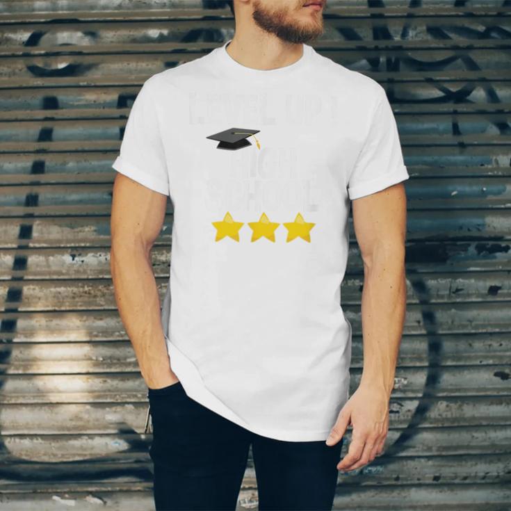 Level Up High School 8th Grade Graduation T-Shirt Unisex Jersey T-Shirt