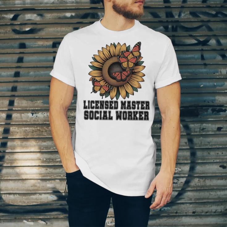 Licensed Masters Social Work Worker LMSW Graduation 2026 Unisex Jersey T-Shirt
